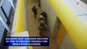Fort Drum Soldiers practice clearing rooms