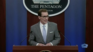 Pentagon Press Secretary Holds News Conference