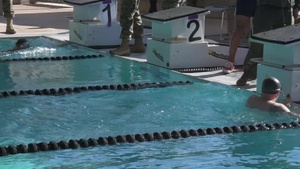 2021 Regional Marine Corps Trials Swimming B-Roll
