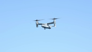 MV-22B Osprey Flight Operations Aboard USNS Mercy