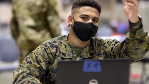 Devil Dogs & Docs: U.S. Marines return to Philadelphia for vaccination mission