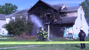 Unoccupied House Fire