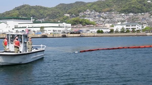 Commander, Fleet Activities Sasebo Conducts Oil Spill Containment Exercise