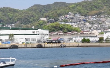 Commander, Fleet Activities Sasebo Conducts Oil Spill Containment Exercise