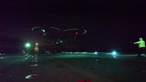 MV-22B Osprey Flight Operations Aboard USNS Mercy
