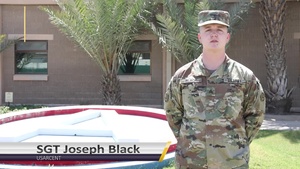 USAR Birthday shoutout - SGT Joseph Black