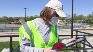 Volunteers serve at the Greenbelt Metro CVC
