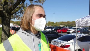 Volunteers share their reason to serve at the Greenbelt Metro CVC