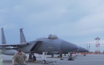 Video of aircraft maintenance pre-flight operations during Sentry Savannah 21-1