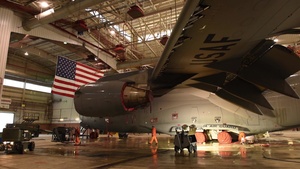 167th Maintainers Conduct Corrosion Prevention on C-17 (B-Roll)