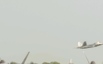 F-22 Training during VaANG AT week