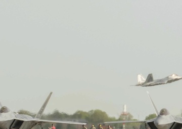 F-22 Training during VaANG AT week