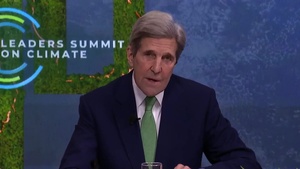 Special Presidential Envoy for Climate John Kerry Participates in the Virtual Leaders Summit on Climate