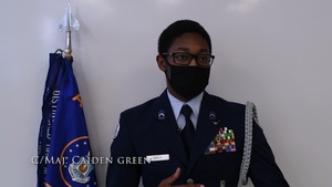 Cadet Maj. Caiden Green