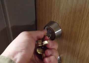 Whiteman Air Force Base Renovated Dorm Room