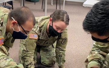 BACH Soldiers train on K9 casualty care