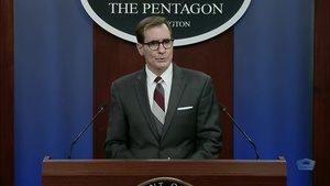 Pentagon Press Secretary Holds News Conference