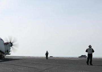 USS Gerald R. Ford (CVN 78) conduct Cyclic Operations with Carrier Air Wing (CVW) 8