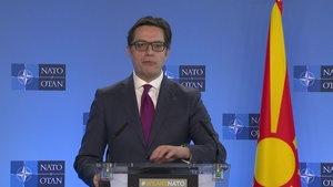 Joint press point by the NATO Secretary General and the President of the Republic of North Macedonia (q&a)