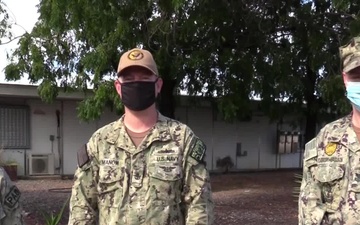 DEOMI Shoutout from U.S. Navy Sailors at Camp Lemonnier