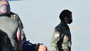Preparation for Exercise Nexus Dawn aeromedical evacuation simulation