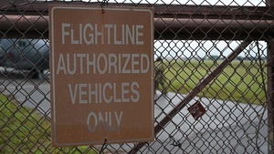 AC-130U towed to Hurlburt Field Airpark