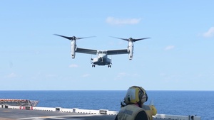 USS America (LHA 6) Conducts Flight Operations