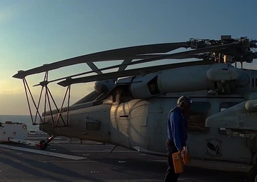 USS America (LHA 6) Conducts Flight Operations