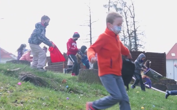USO Stuttgart holds spring egg hunt