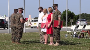 Lt. Col. Mark Hamilton Retirement Ceremony: Part 1