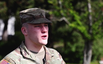 National Guard Soldier Receives Certificate of Appointment to West Point