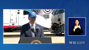 President Biden Delivers Remarks at an Event Marking Amtrak's 50th Anniversary