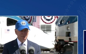 President Biden Delivers Remarks at an Event Marking Amtrak's 50th Anniversary