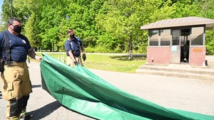 CBRN training Fort Eustis Fire Department