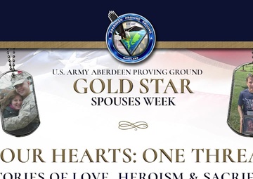 APG Gold Star Spouses Week: Four Hearts, One Thread