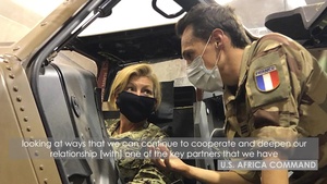 AFRICOM leader highlights support to African and international partners during Sahel visit