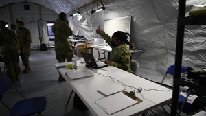445th AW participates in USTRANSCOM exercise aeromedical teams and global patient movement