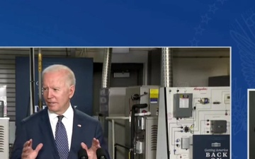 President Biden and the First Lady Deliver Remarks at Tidewater Community College