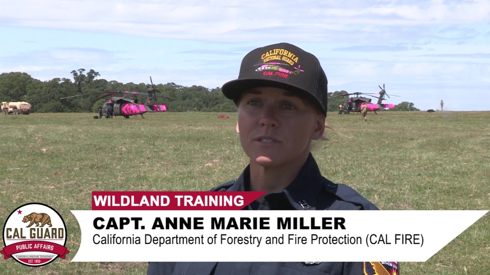 DVIDS - Video - Cal Guard, CAL FIRE Conduct '21 Wildfire Training