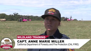 Cal Guard, CAL FIRE conduct '21 wildfire training
