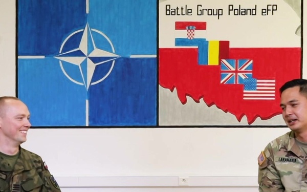 Learning Polish at NATO’s Battlegroup Poland (Int)
