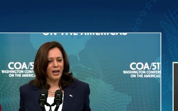 Vice President Harris Delivers Remarks to the Washington Conference on the Americas