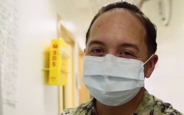 U.S. Navy Sailor Mother and Deployed Son - A Mother's Day Message