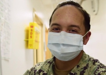 U.S. Navy Sailor Mother and Deployed Son - A Mother's Day Message