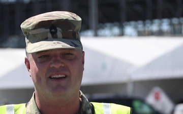 Interview: Master Sgt. Tim Gantor w/Delaware National Guard: Dover Mass COVID-Vaccination Site