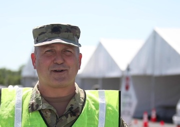 Interview: Lt. Col. Mark Linzmeier - Delaware National Guard: Dover Mass COVID-Vaccination Site