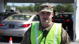 Interview: Staff Sgt. Dallas Guillion - Delaware National Guard Dover Mass COVID-Vaccination Site