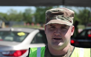 Interview: Staff Sgt. Dallas Guillion - Delaware National Guard Dover Mass COVID-Vaccination Site