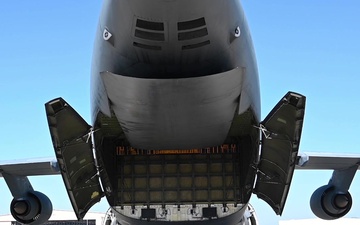 B-Roll of a C-5M Super Galaxy