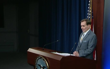 Pentagon Press Secretary Holds News Conference